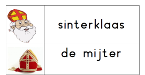 Stempelblad Sinterklaas