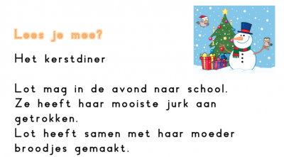 het kerstdiner