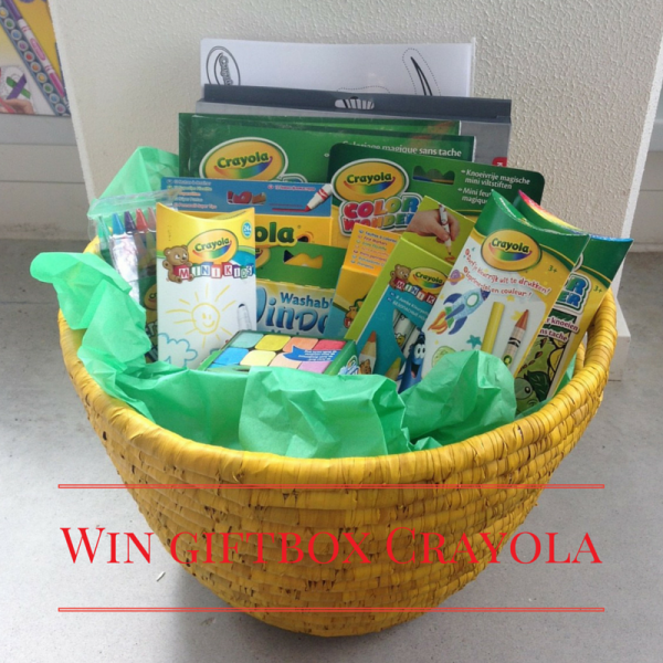 Win giftbox Crayola