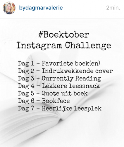 #Boektober IG challenge
