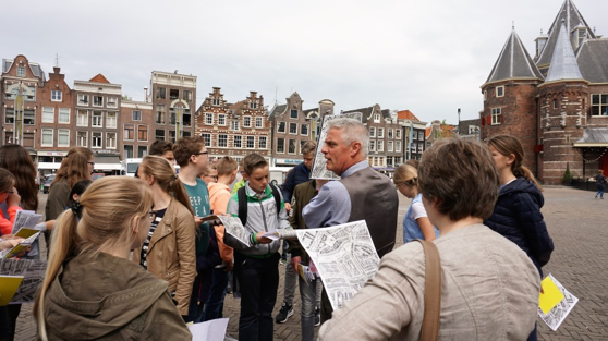 Uitleg van Reinder Storm over Amsterdam toen en nu